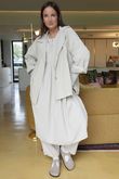 Cooper Needlecord Smock Dress Stone  /14 =